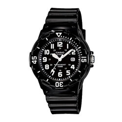 CASIO นาฬิกาข้อมือ นาฬิกากันน้ำ นาฬิกาของแท้ ประกันศูนย์ CMG 1 ปี รุ่น LRW-200H-1B