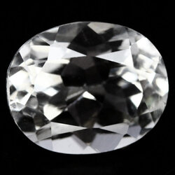 พลอยโทแพซสีขาว (White Topaz) 5.05 กะรัต AAA