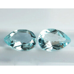 โทปาสสีฟ้า (Blue Topaz) 4.50 กะรัต 2 ชิ้น