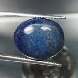 ลาพิส ลาซูลีสีฟ้า (Blue Lapis Lazuli) 9.20 กะรัต