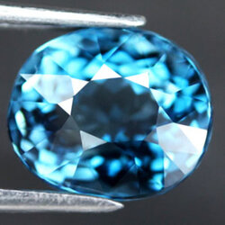 พลอยโทแพซสีลอนดอน 2.20 กะรัต