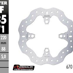 จานเบรค หลัง GALFER สำหรับ CBR1000 RR-R 21+
