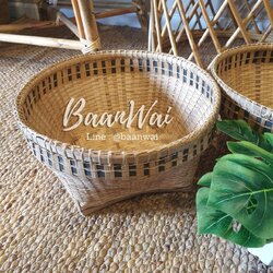 กระบุงไม้ไผ่ ขนาด 13-14 นิ้ว