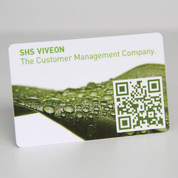 บัตร Pvc เคลือบฟิล์มด้านเนียน