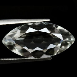 แอเมทิสต์สีเขียวอ่อน 5.92 กะรัตทรงมาคี AAA