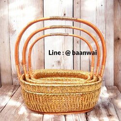 กระเช้า Code-005 VIP โครงเหล็ก ทรงรี