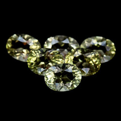 เลม่อนเยลโล่ควอร์ต 7.25 กะรัต 6 ชิ้น