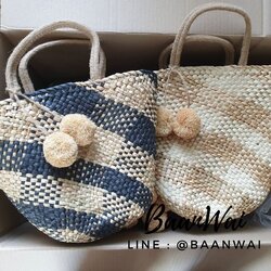 กระเป๋าสานจากวัสดุธรรมชาติ (ป.4)