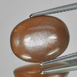 มูนสโตน (Moonstone) 6.45 กะรัตสีน้ำตาล