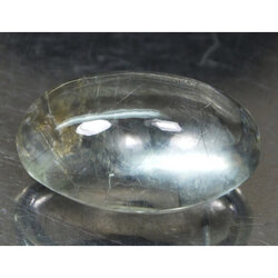 ไหมดำหรือแก้วขนเหล็กโป่งข่ามพม่า 51.60 กะรัต