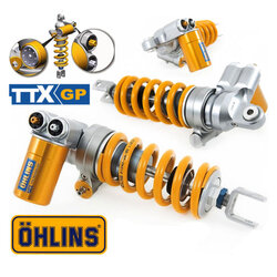 โช้คหลัง ohlins รุ่น TTX GP ตัวท้อปสุด สำหรับ ZX10R 2016+