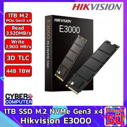 1TB SSD M.2 NVMe Hikvision E3000