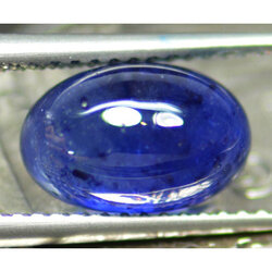 พลอยไพลิน 3.90 กะรัตสีเข้มสวยมาก