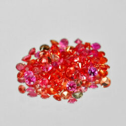 แฟนซีซองเจีย 1.14 กะรัต 61 ชิ้น 1.4 มิล