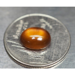 เฮสโซไนต์โกเมน 2.95 กะรัตสีส้มสวย