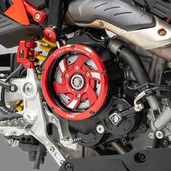 Ducabike ฝาครอบคลัทช์ใส สำหรับ hyper 698 mono