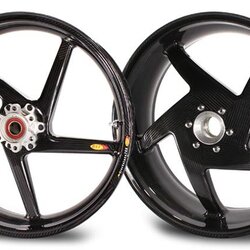 ล้อคาร์บอน BST รุ่น Black Diamond 5ก้านเฉียง สำหรับ S1000R