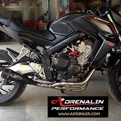 ท่อ M4 full system ทรง GP สำหรับ CB650/F (For Exhibition only)