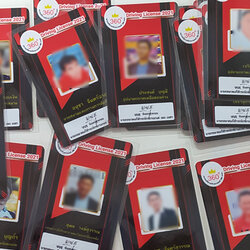 Pvc Card บัตรพนักงาน บัตรตำแหน่งบุคคล