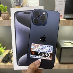 iPhone 15 Pro Max 256GB สี Blue Titanium