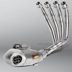 ท่อ Akrapovic full system (Titanium) ปลาย 4 รู สำหรับ CB650R CBR650R 2024+ e-clutch (for exhibition only)