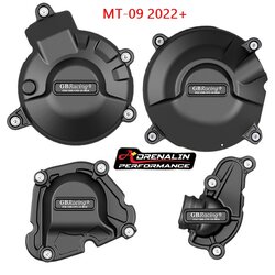 GB RACING - ครอบเครื่อง กันแคร้ง การ์ดเครื่อง ซ้าย-ขวา สำหรับ MT09 2022+ ENGINE COVER กันแคร้ง