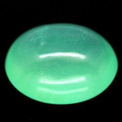 คริสโตเพรส (Crystophase) 3.52 กะรัตสีเขียวสวย