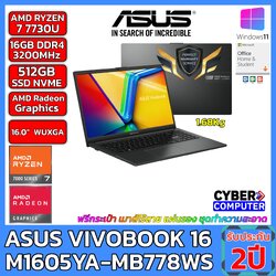 NOTEBOOK ASUS VIVOBOOK 16 M1605YA-MB778WS AMD RYZEN 7 7730U