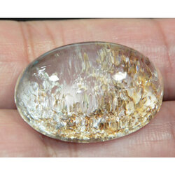 โป่งข่ามพม่าแก้วปวกมีรุ้ง 38.85 กะรัต