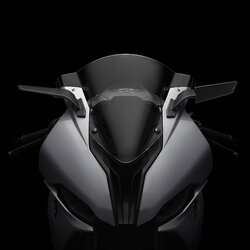กระจกข้าง Rizoma รุ่น stealth ทำหน้าที่เป็นเหมือนสปอยเลอร์ สร้างแรงกด downforce สำหรับ S1000RR 2020+