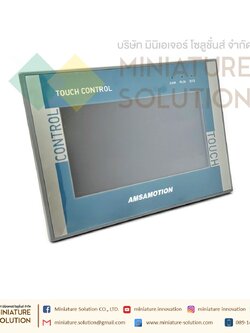 HMI AMSAMOTION 2in1 industrial control all-in-one machine 7-inch PLC FX3U ภายในจอ HMI DI16 DO16 AI4 AO2 PT100 2 (AMX-HM7A-32MRT)