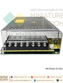 Power Supply สวิตชิ่งเพาเวอร์ซัพพลาย Switching Power Supply Meanwell S-100-24V/5V/12V/15V/36V (S-100-5V)(S-100-12V)(S-100-24V)(S-100-36V)(S-100-48V)