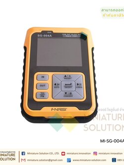 FNIRSI SG-004A Multi-functional Signal Generator PT100 Thermocouple เครื่องกําเนิดและวัดสัญญาณไฟฟ้า 0-24mA 0-24V สำหรับ PLC และ Instrument