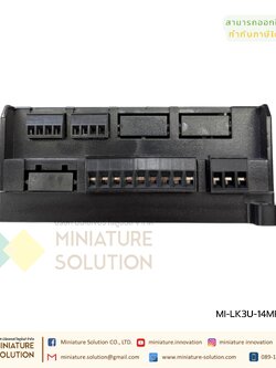 PLC LK3U-14MR-4AD-2DA MITSU GXWork ( มีช่อง Port Ethernet )