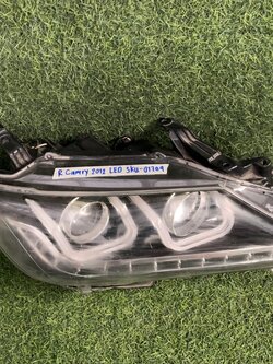 โคมไฟหน้า R Camry 2012 LED (เป็นของตกแต่ง)