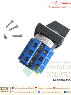 แคมสวิตช์ ซีเล็คเตอร์สวิตช์3ชั้น หน้าปัด 48x48mm Ui660V Ith:25A (C06 3 sections 2 gears) (D303 3 sections 3 gears)