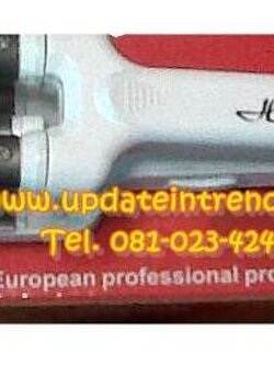 เครื่องทำผมลอนสไตล์เกาหลี เครื่องหนีบผมแกนสามลอน ตัวเครื่องไซส์มินิ เหมาะพกพา