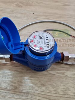 มิเตอร์วัดการใช้น้ำ RS485 Water Flow Meter RS485 MODBUS output DN15 1/2"