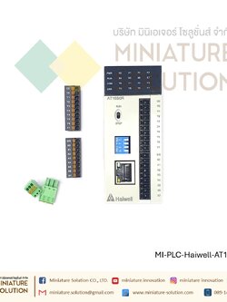 PLC Haiwell CPU AC AT Card-type PLC Modules-PLC Built in Ethernet + RS485 +4DI+ 4DQ +2AI +2AQ (AT16S0R)
