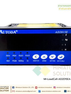 โมดูลแสดงผลน้ำหนัก หน้าจอวัดน้ำหนัก ตัวควบคุมโหลดเซลล์/สเตรนเกจ Load Cell Weighing Control Indicator AD2015E weighing display controller meter (AD2015EA)(Analog)