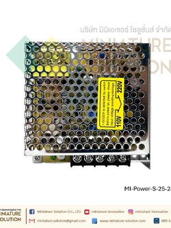 Power Supply สวิตชิ่งเพาเวอร์ซัพพลาย Switching Power Supply S-35-24V/5V/12V15V36V35W24V1.5A 5V7A 12V3A 36V1A (S-25-24V)(1.1A)