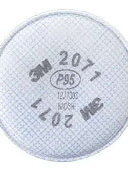 แผ่นกรองฝุ่นละออง ขาว/ชมพู (แพ็ค2ชิ้น) 3M 2071 P95 / 2078 P95 / 2091 P100 / 2097 P100