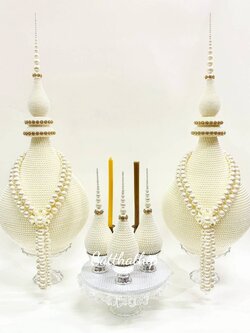 ชุดพานพุ่ม พร้อมพานเครื่องทองน้อย