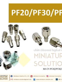 ข้อต่อ คอปเปอร์ลม PF20 ข้อต่อลมตัวเมีย เกลียวใน, ข้อต่อคอปเปอร์, ข้อต่อสวมเร็ว (PF20 1/4"8/PF30 3/8"/PF40 1/2")