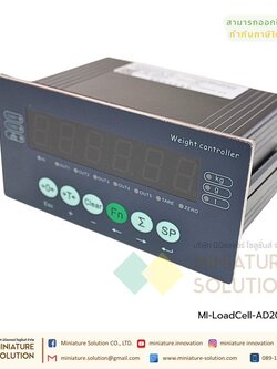 AD2020A3 series weighing display controller AUTODA โหลดเซลล์ จอแสดงน้ำหนัก มี Port RS232 RS485 Modbus TCP
