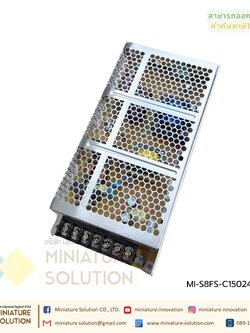 S8FS-C15024 OMRON - สวิทชิ่ง Power supply - Input Voltage 100-240 VAC, 150W, 6.5A, 24V DC