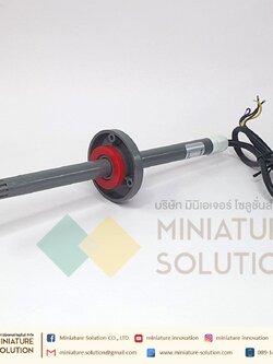 Pipeline temperature and humidity sensor high-precision new wind speed Modbus RS485 long pole temperature and humidity (with flange) duct เซนเซอร์วัดอุณหภูมิ ความชื้นในท่อลม