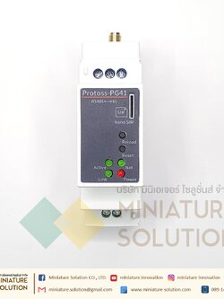 HF IOT Protoss-PG41 อุปกรณ์แปลงสัญญาณ RS485 TO 4G 9-24VDC DIN-Rail Support TCP/UDP/MQTT/HTTP/WebSocket Protocol (PG41-CA-M)
