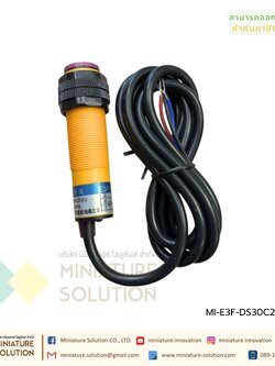 E3F-DS30C2 Infrared Photoelectric Switch Sensor, 6-36VDC, M18, 18mm, NPN, NC, ระยะตรวจจับ 30cm BERM