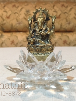 พระพิฆเนศปาง พระรีนาโมจัน คณปติ (ทองเหลือง) - Ganesha: Lord of Success